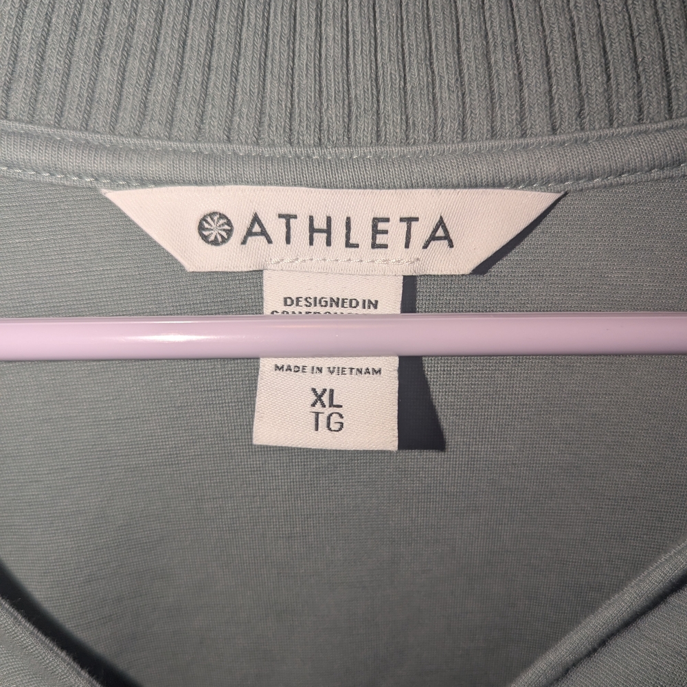 Athleta Eastbound Sweatshirt - Muted Blue - Picture 2 of 4
